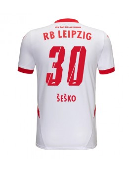 RB Leipzig Benjamin Sesko #30 Replika Hemmakläder 2024-25 Kortärmad